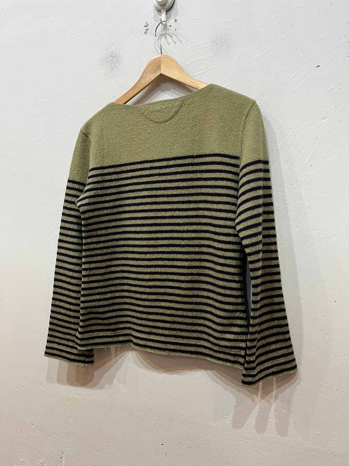 45rpm 스트라이프 울 니트 우먼즈Made in JAPAN 상품이미지4