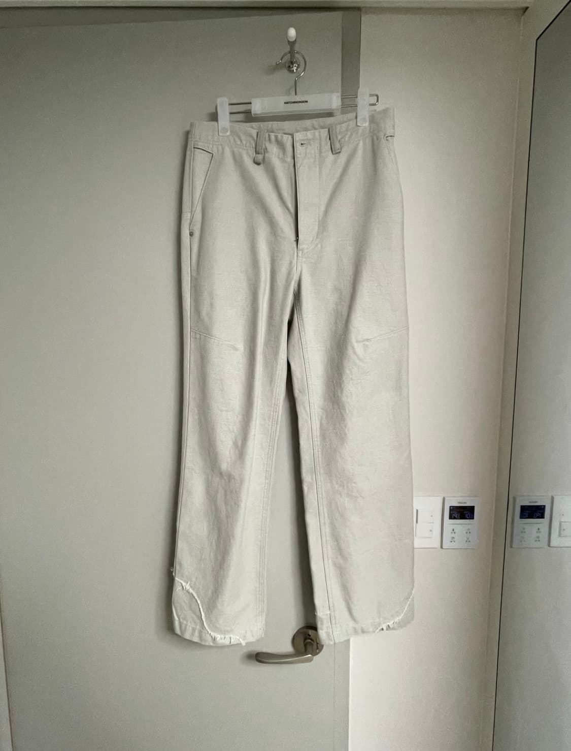 [2] 해칭룸 task pants 라이트 그레이 상품이미지1