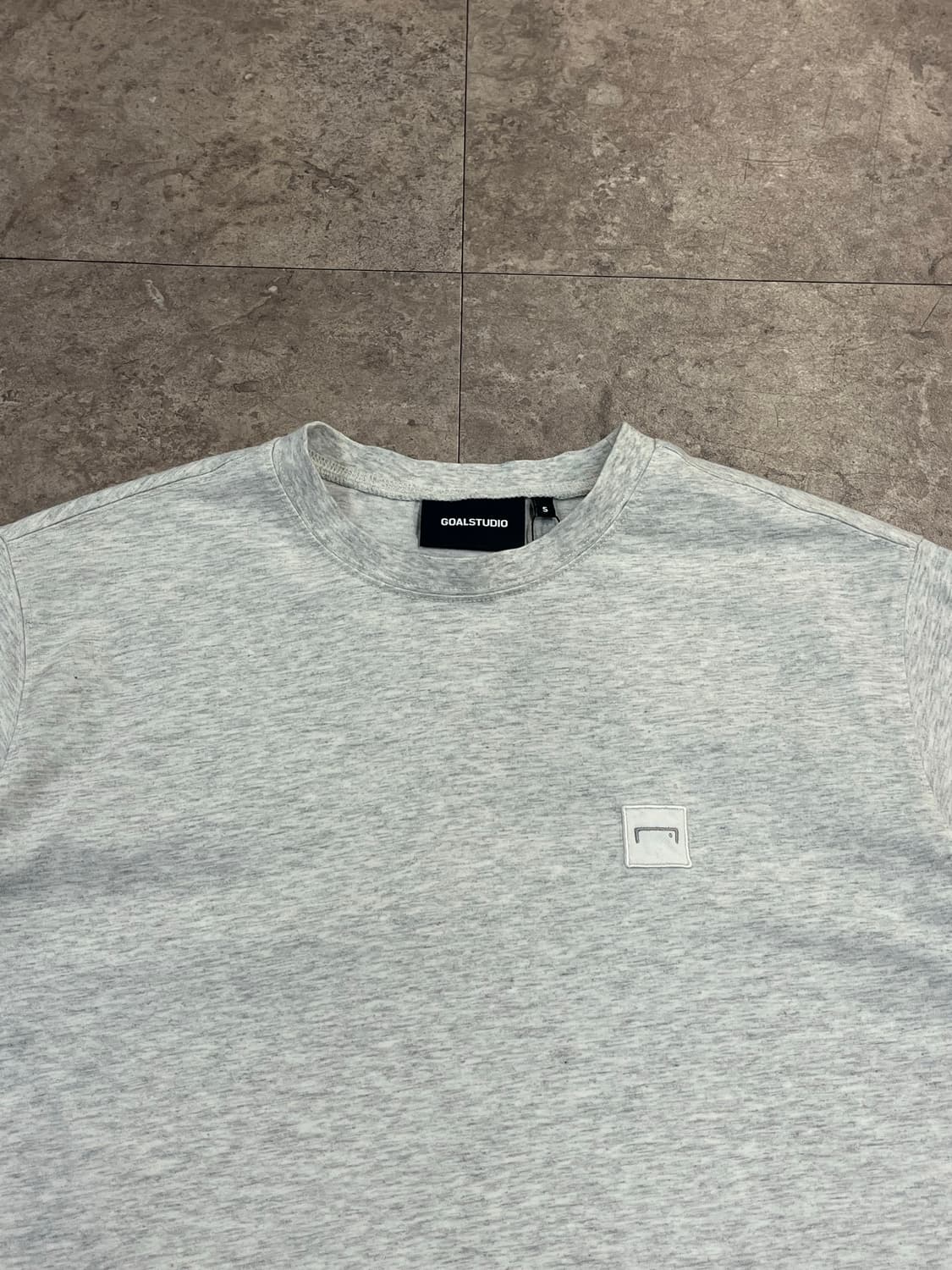 골 스튜디오 반팔티 라이트그레이 S #csz4055 상품이미지5