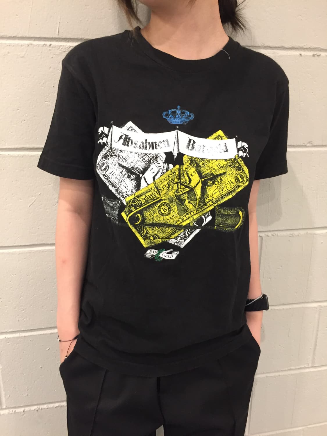 "Unknown"Abschied Bar Geld Crown Tee  상품이미지1