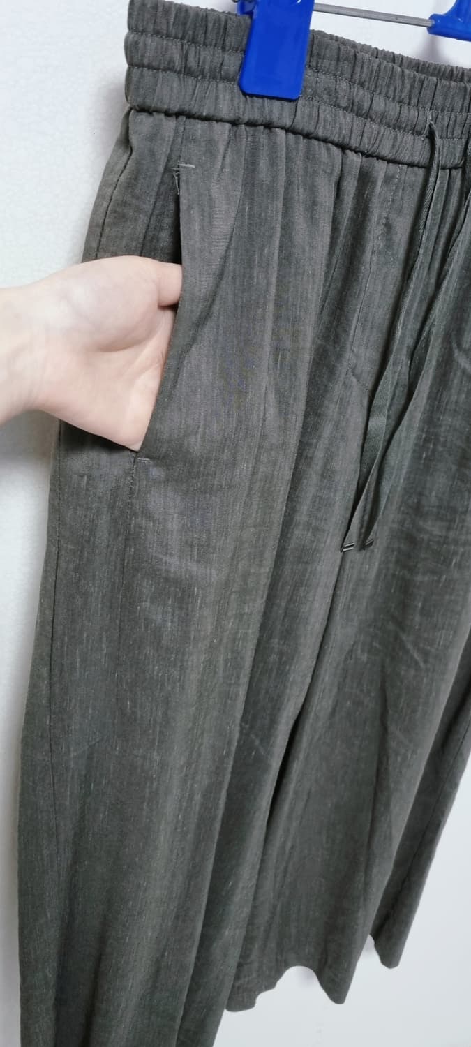 BCBG 와이드 린넨 마 바지 상품이미지6