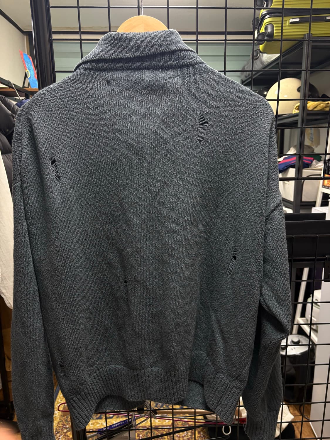 로드존그레이 가디건 상품이미지2