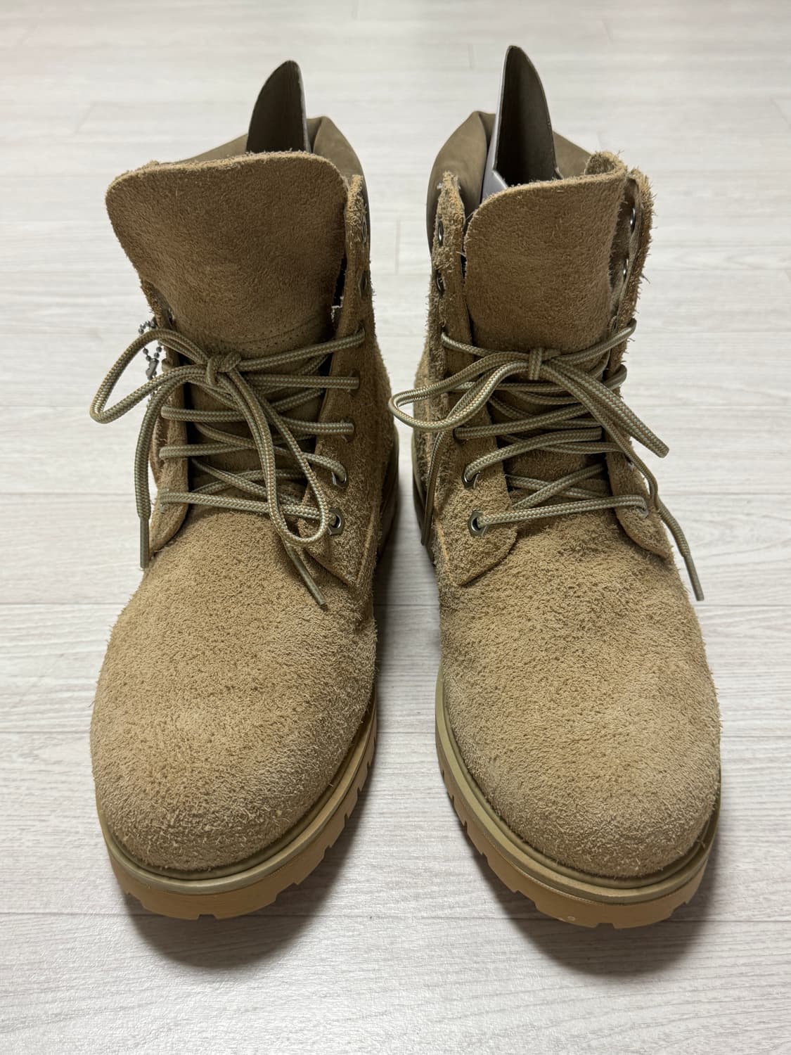 팀버랜드 25 6인치 워터프루프 워커부츠 베이지 270 상품이미지5