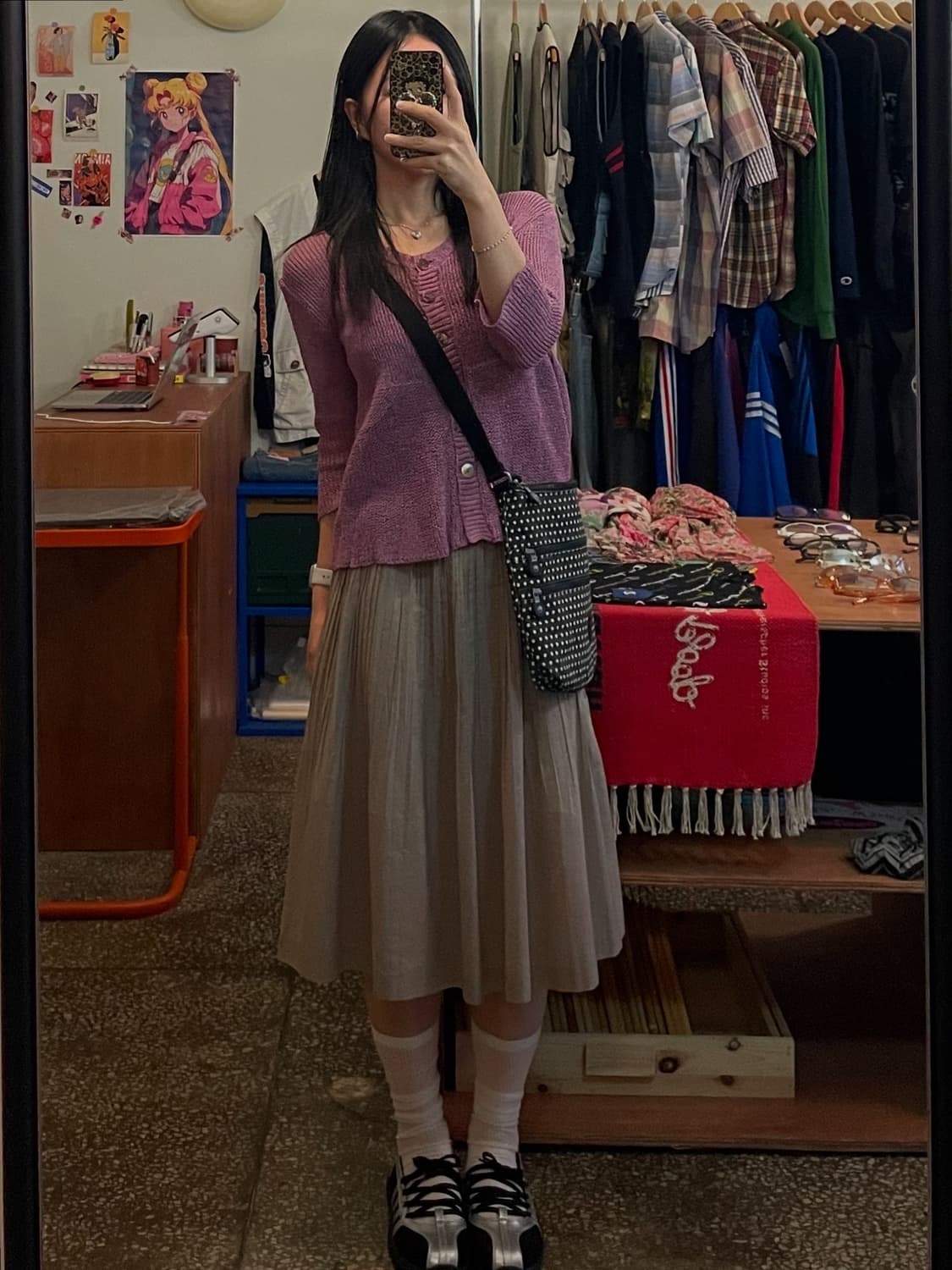 퍼플 가디건 [무배] 상품이미지2