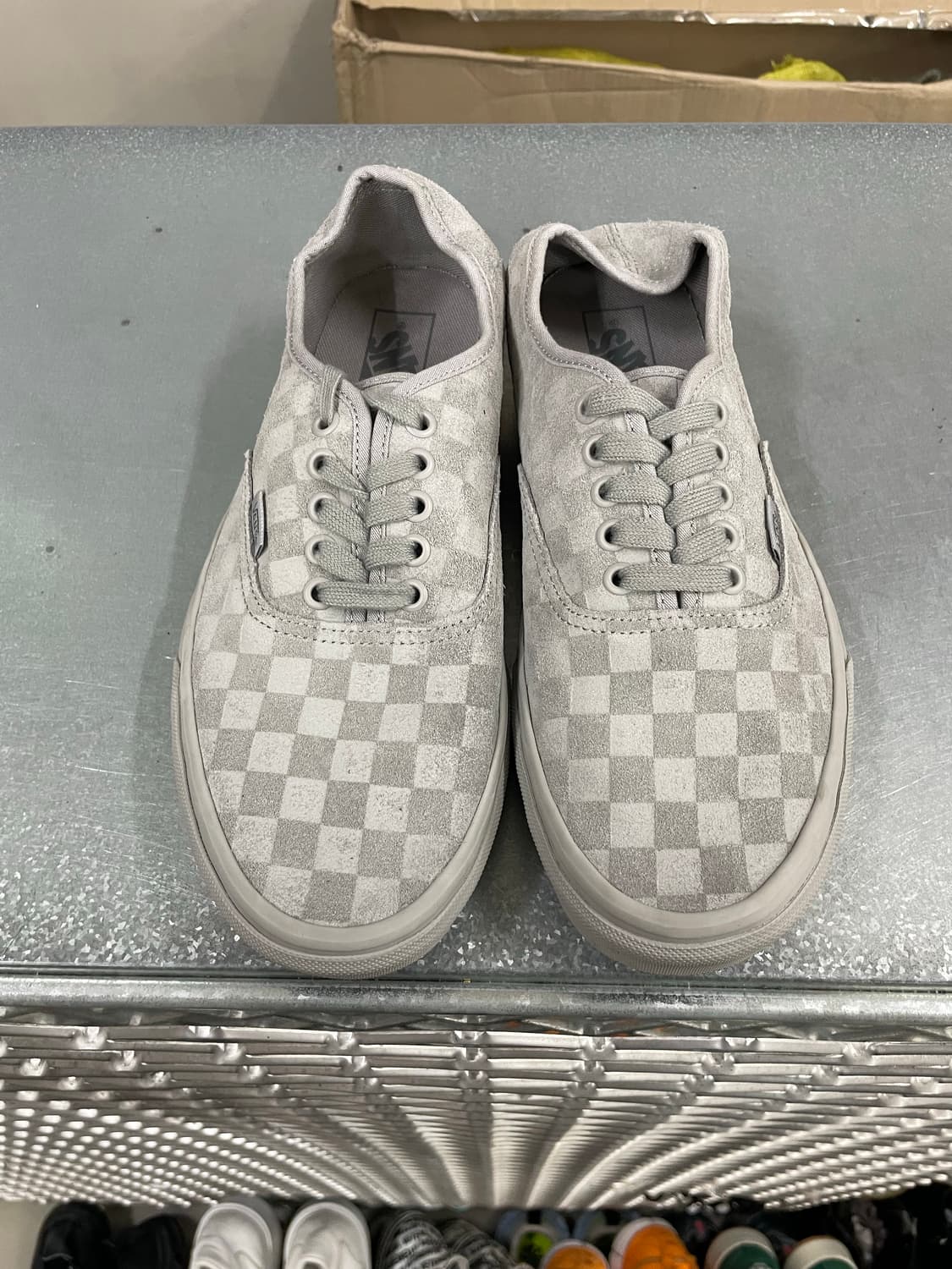 반스 어센틱 체커보드 그레이 275 상품이미지5