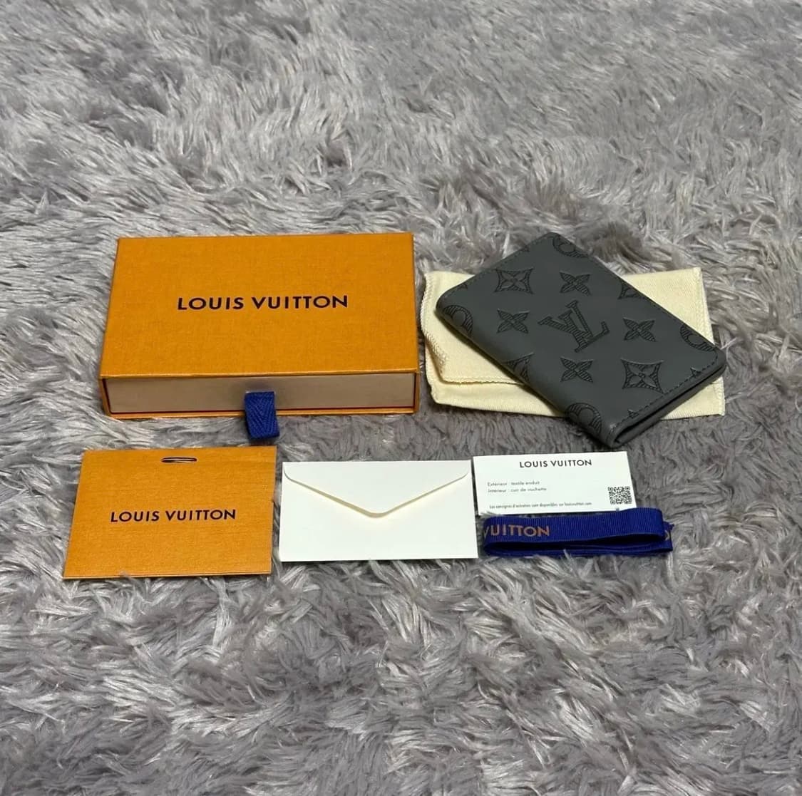 [풀구성] 루이비통 이클립스 쉐도우 오거나이저 카드지갑 그레이 상품이미지8