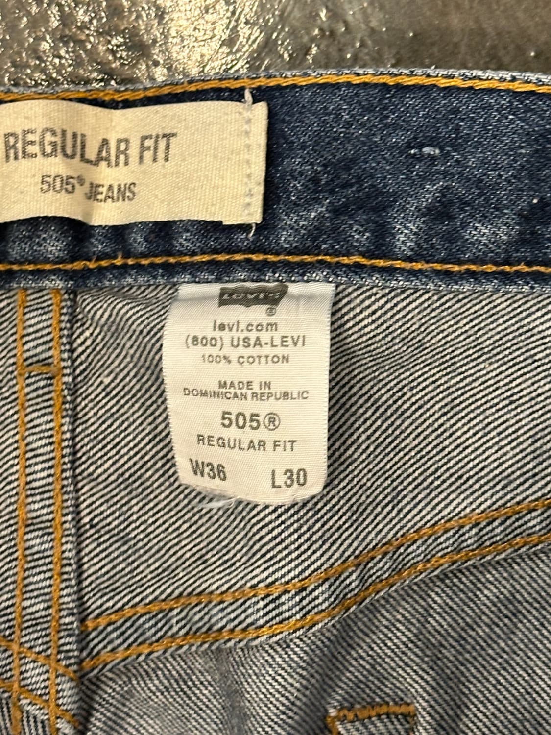 00s Levis 리바이스 505 W36 L30 상품이미지4