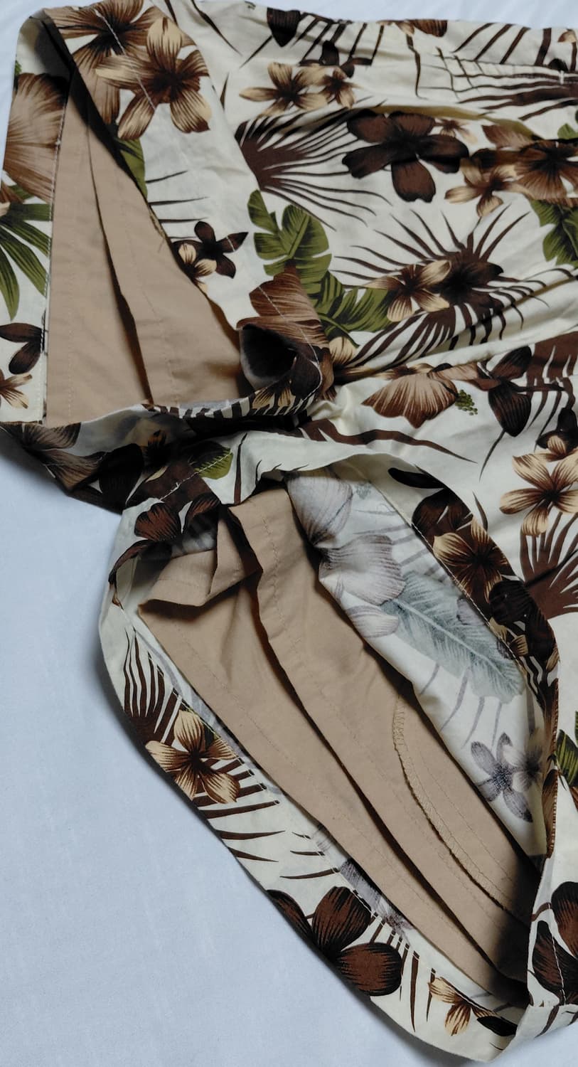 [Ray BEAMS] 트로피컬 하와이안 플라워 쇼츠 (사이즈0) 상품이미지4