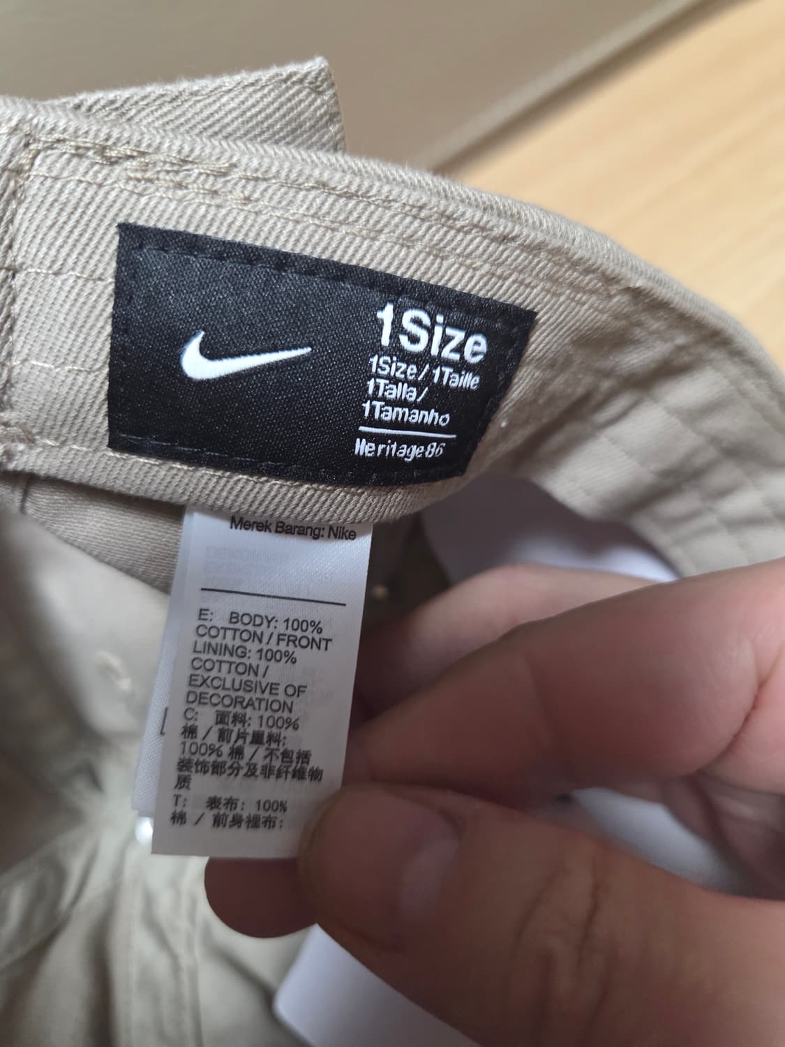 나이키 헤리티지 86 퓨추라 워시드 캡 상품이미지8