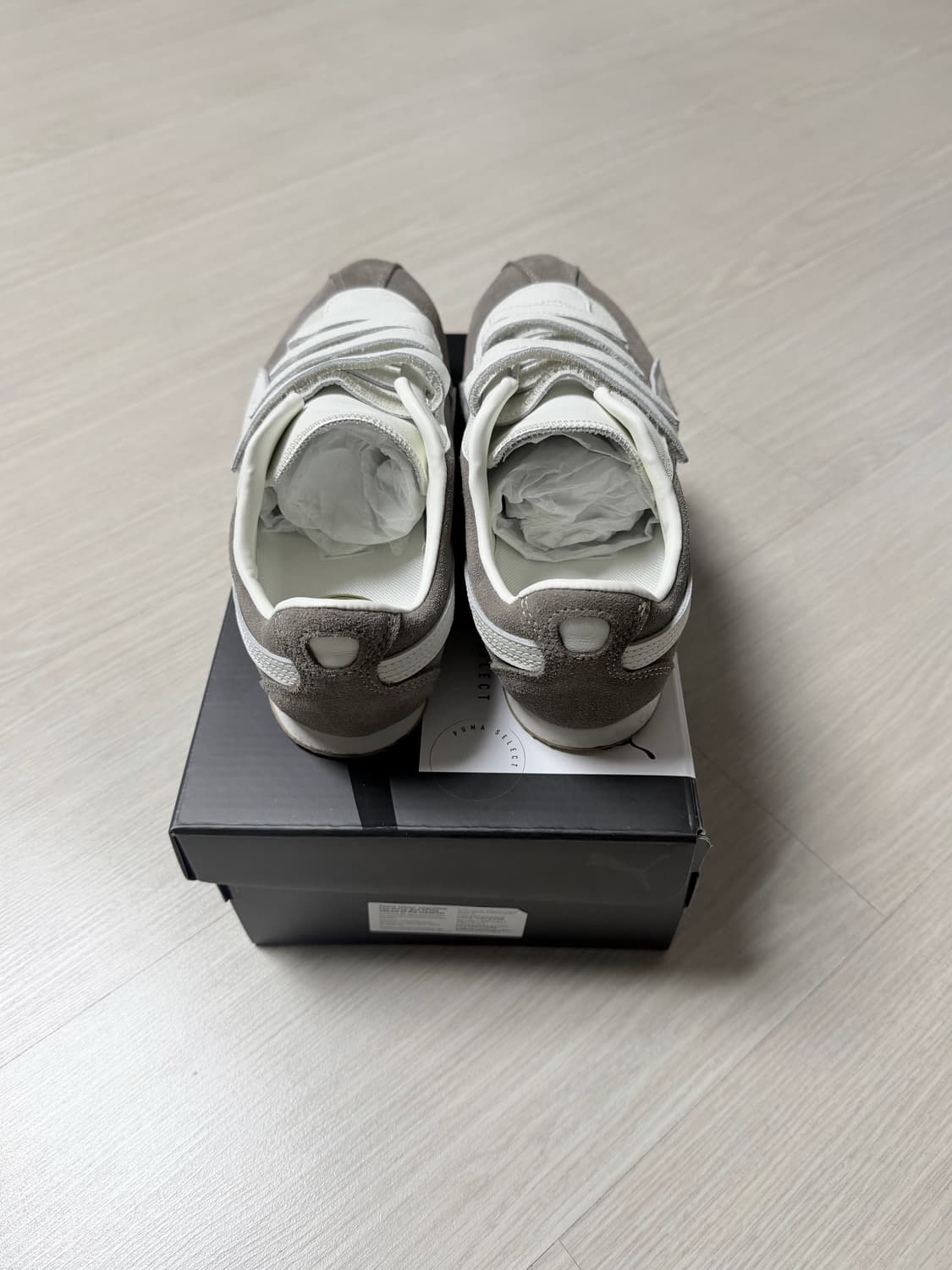 푸마 브라운 스웨이드 스니커즈 상품이미지3