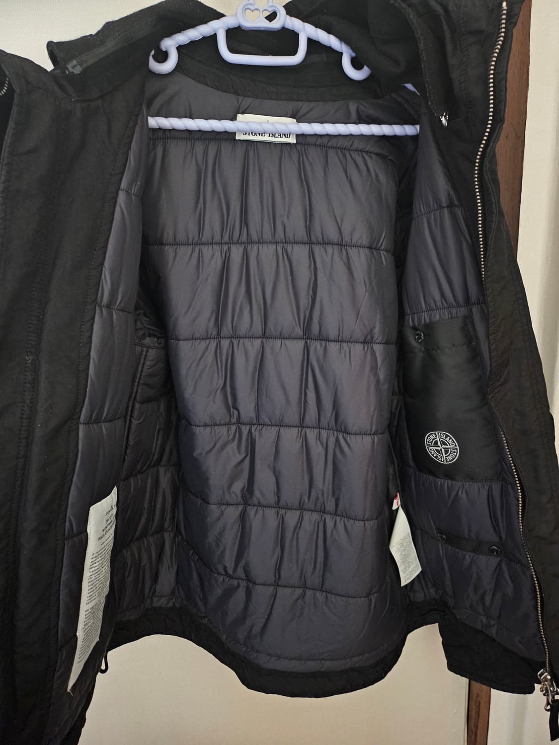 스톤아일랜드 다비드-tc 숏패딩 블랙  L(100-105) 상품이미지6