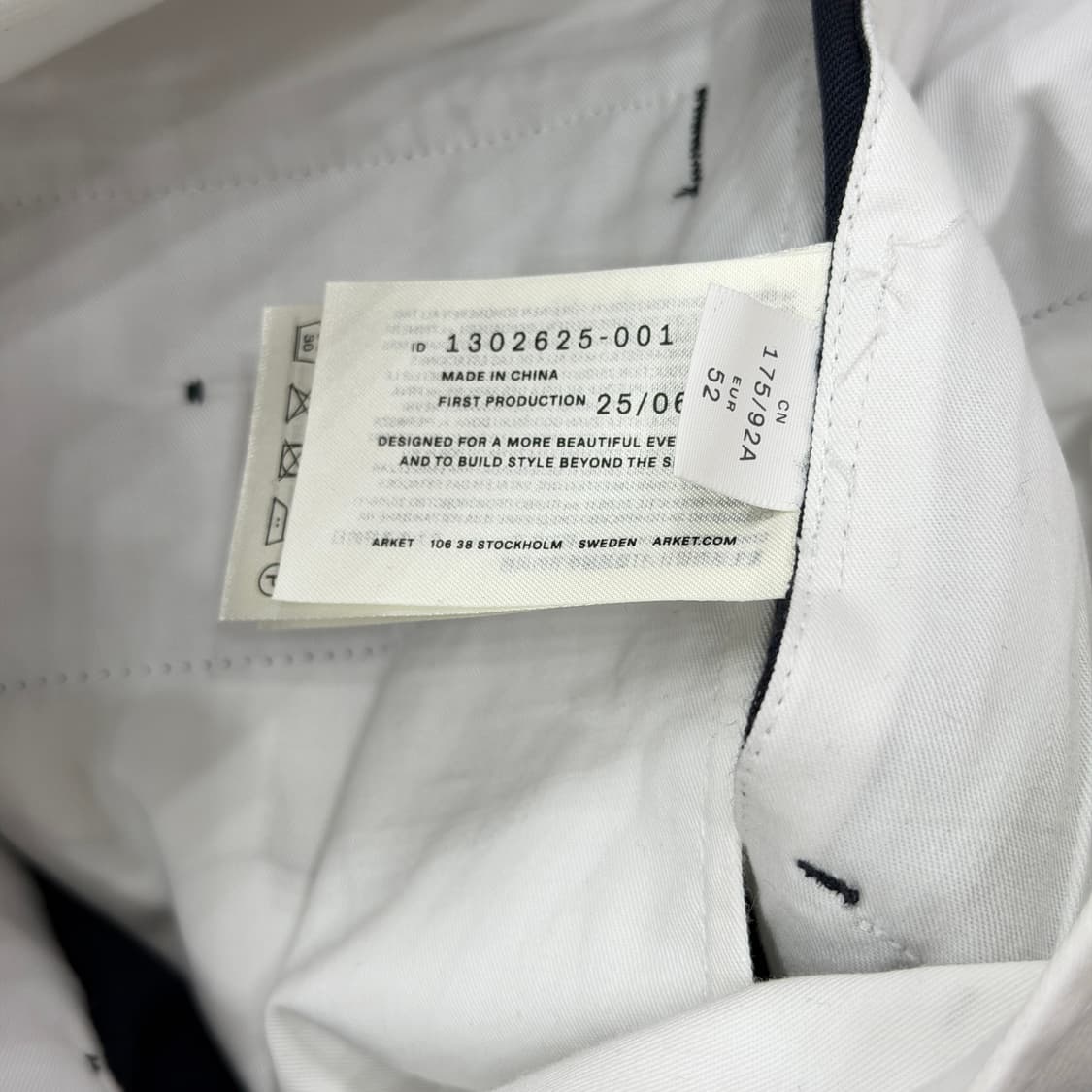 아르켓 네이비 슬랙스 팬츠 바지 52 상품이미지4