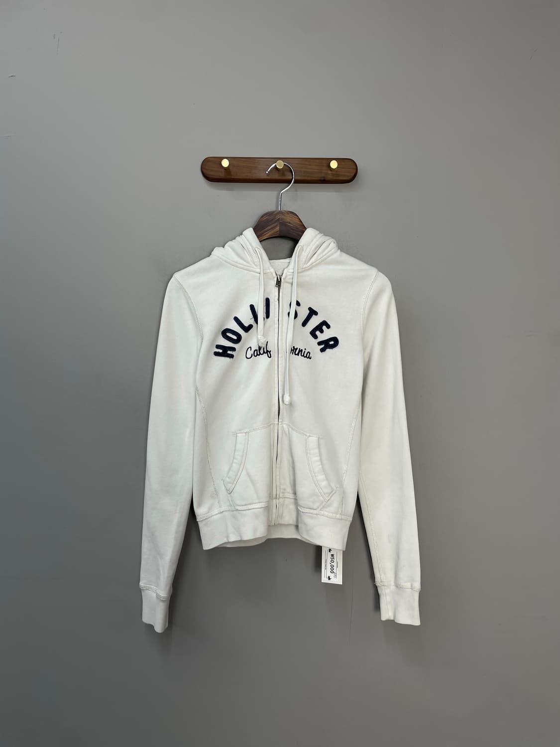 홀리스터 화이트 후드집업 H1183 상품이미지2