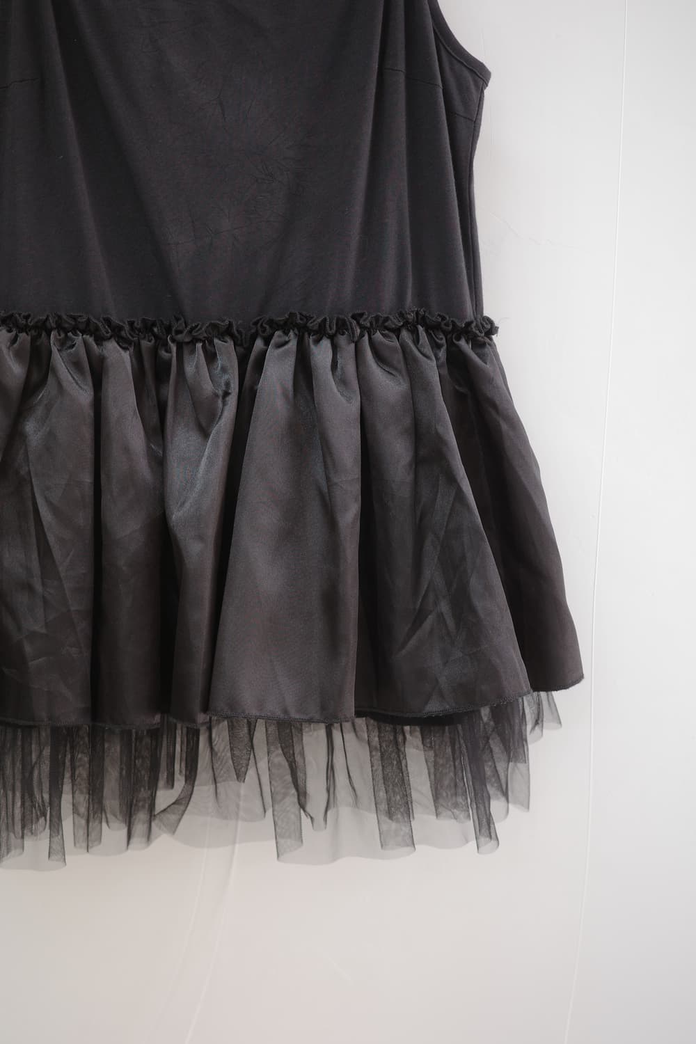 black shirring sleeveless 상품이미지4