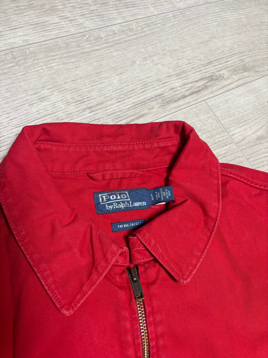 [L] 폴로 빅자켓 레드 상품이미지3