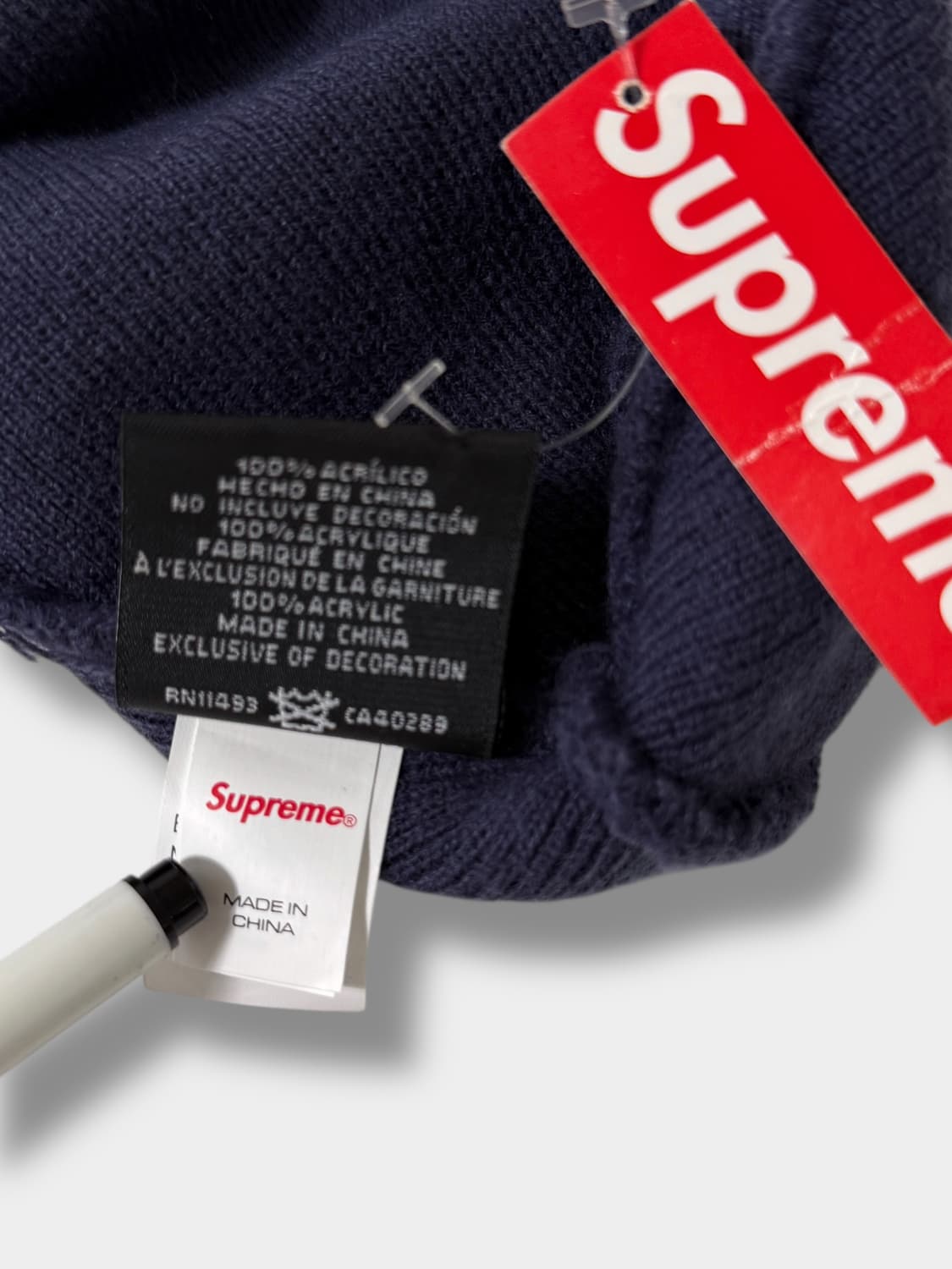 슈프림 x 뉴에라 23ss S로고 비니 상품이미지5