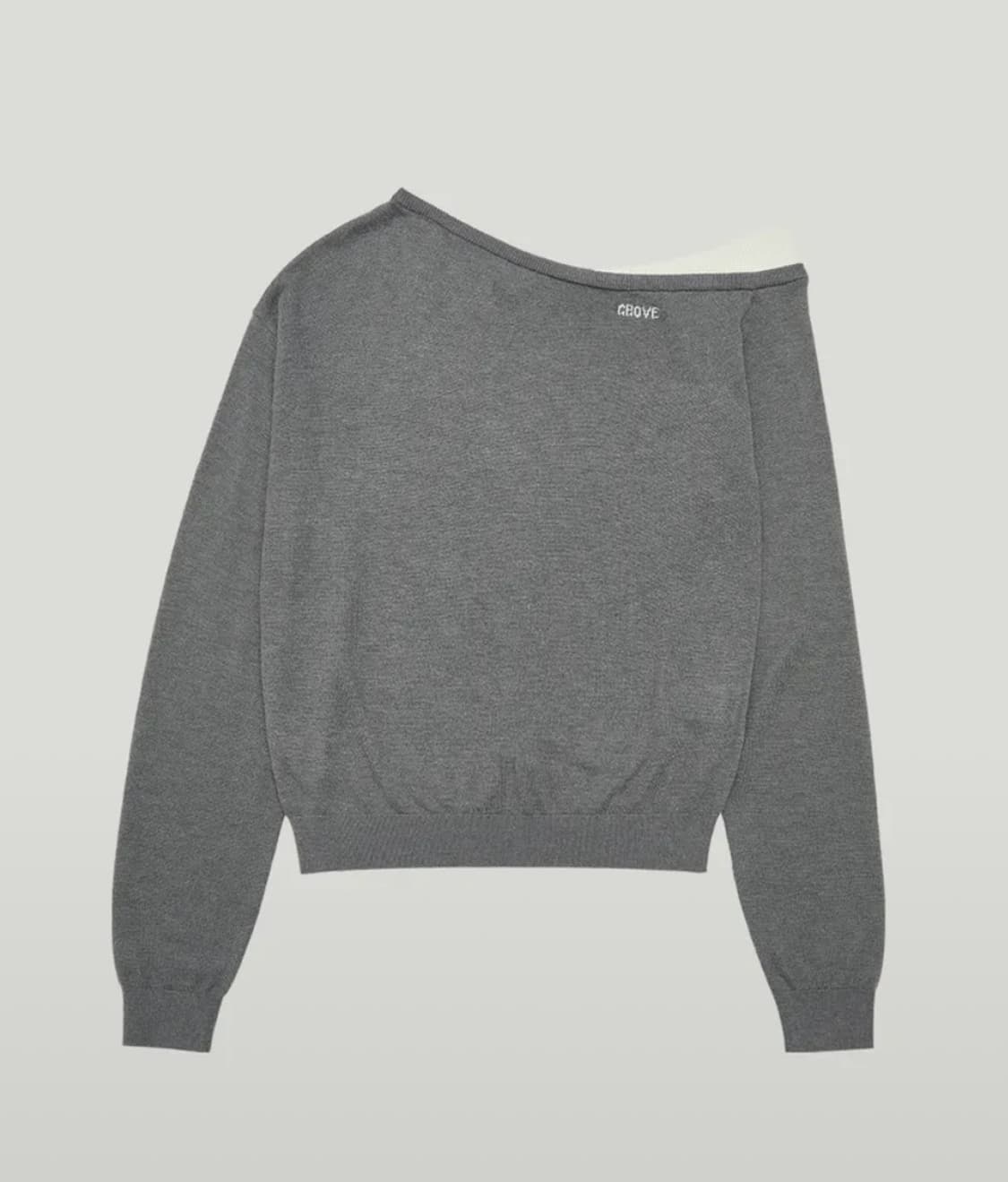 그로브(GROVE) EDEN COMBI KNIT 상품이미지1