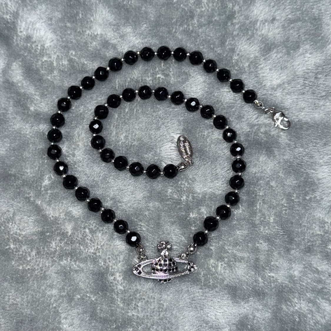 비비안웨스트우드 메살린 메사린 블랙펄 목걸이 초커 상품이미지1