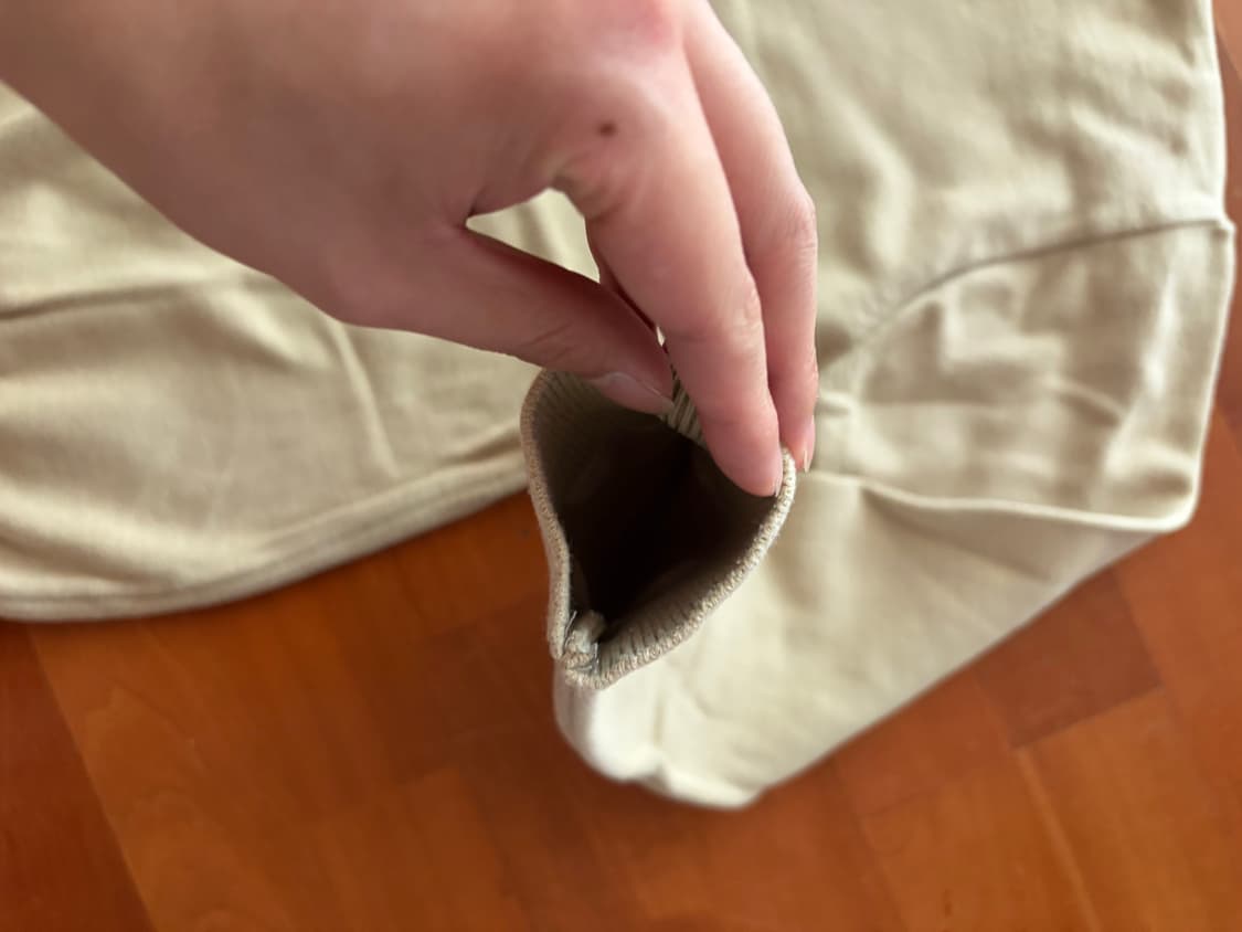 커스텀어클락 베이지 니트 M 상품이미지4