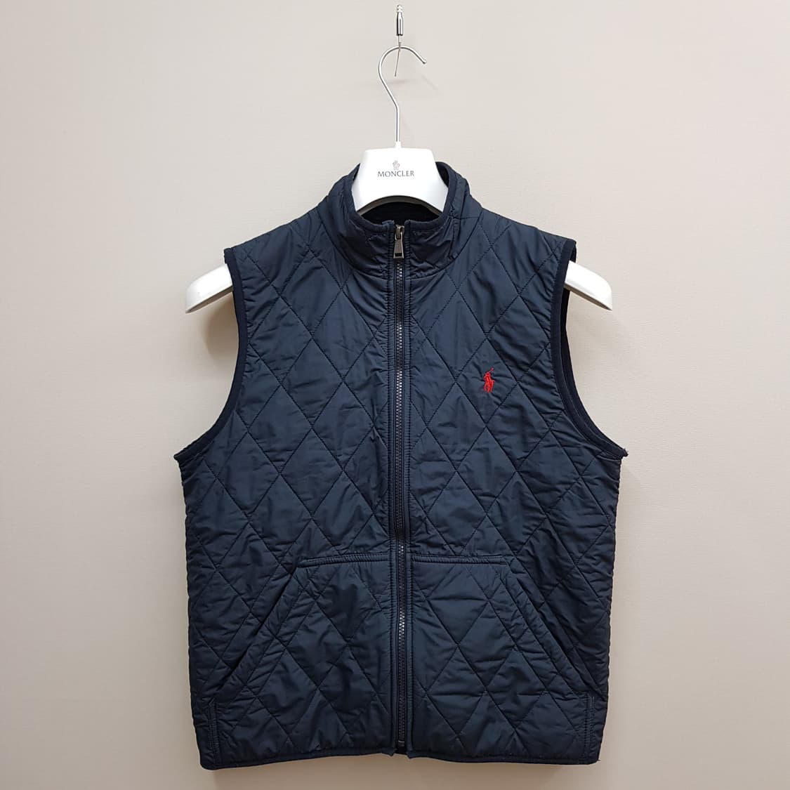 폴로 랄프로렌   퀼팅 집업 베스트 KIDS XL사이즈 상품이미지1