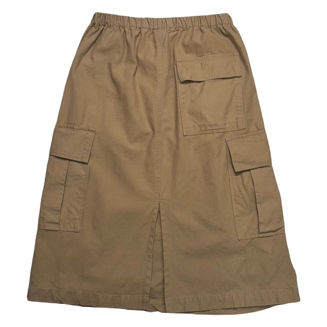 새상품 H라인 포켓 카고 스커트 베이지 F 상품이미지5