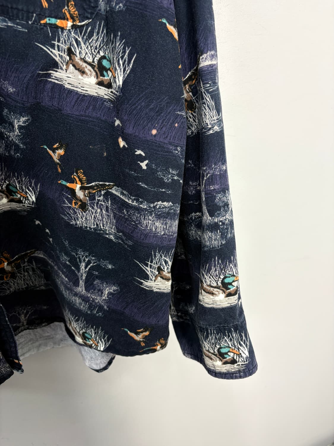 빈티지 아웃도어라이프 패턴 헌팅셔츠 A3624 상품이미지4