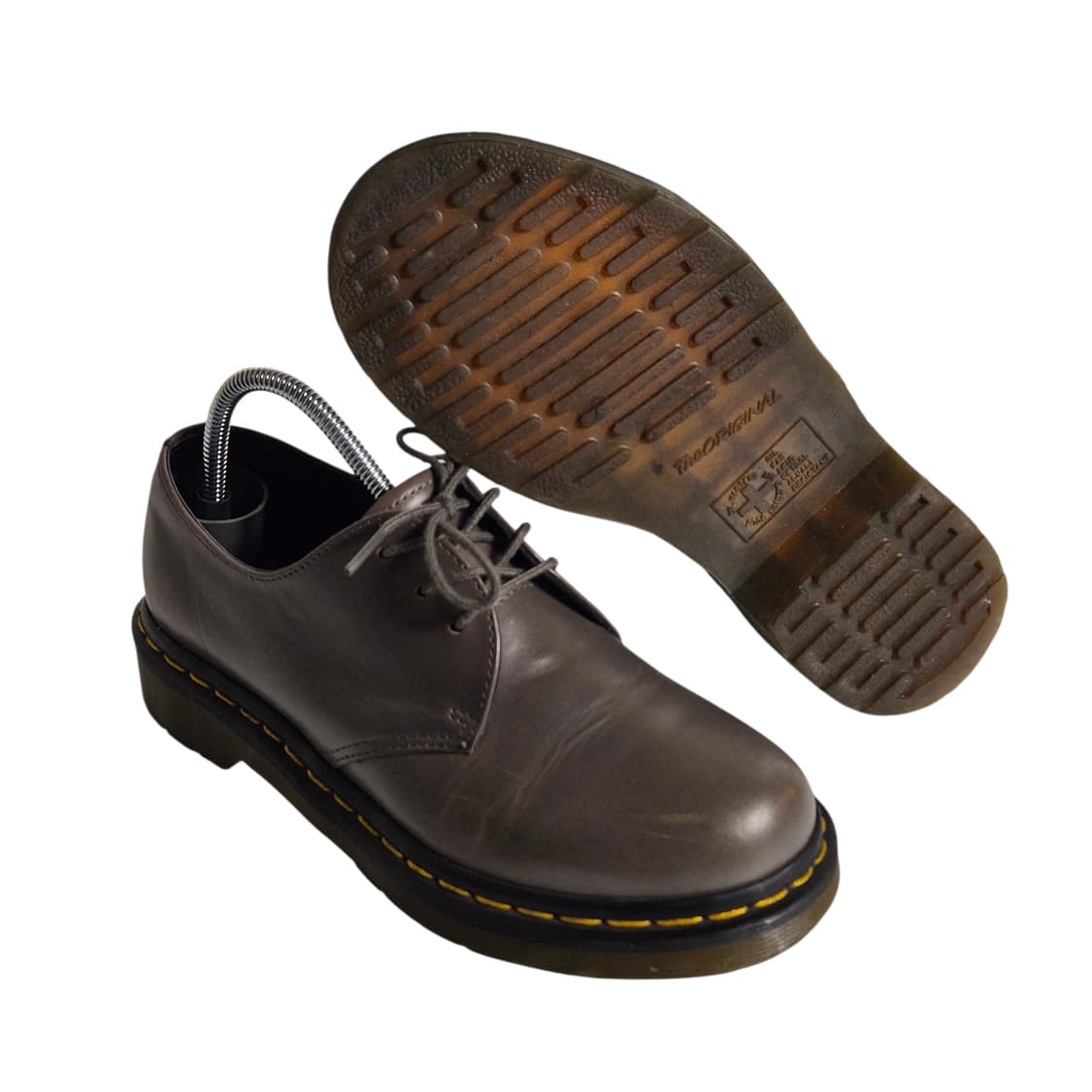 230-235) 닥터마틴 1461 3홀 차콜 그레이 무광 상품이미지2