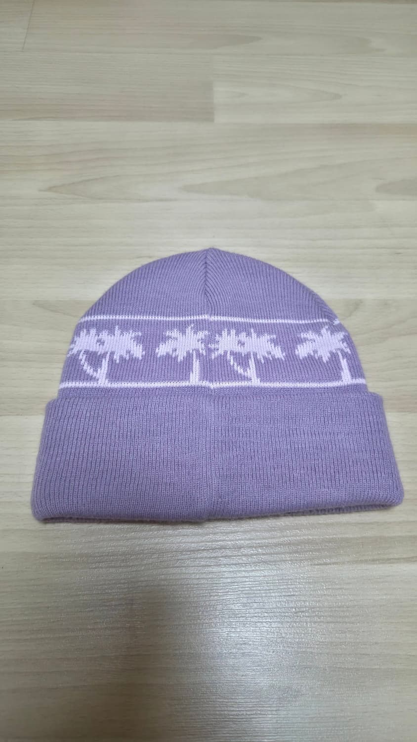 디스이즈네버댓 Palm Tree Beanie Purple 상품이미지3