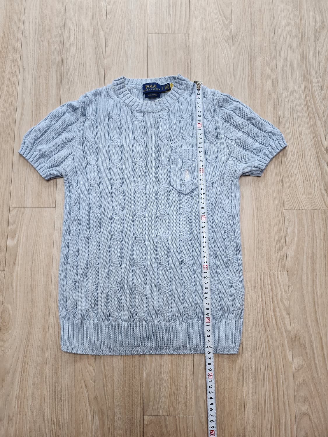 폴로랄프로렌 케이블반팔니트 (S 상품이미지5
