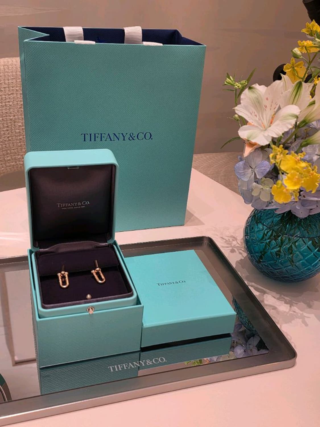 파니앤코 하드웨어 링크 이어링 미디움 사이즈 상품이미지2