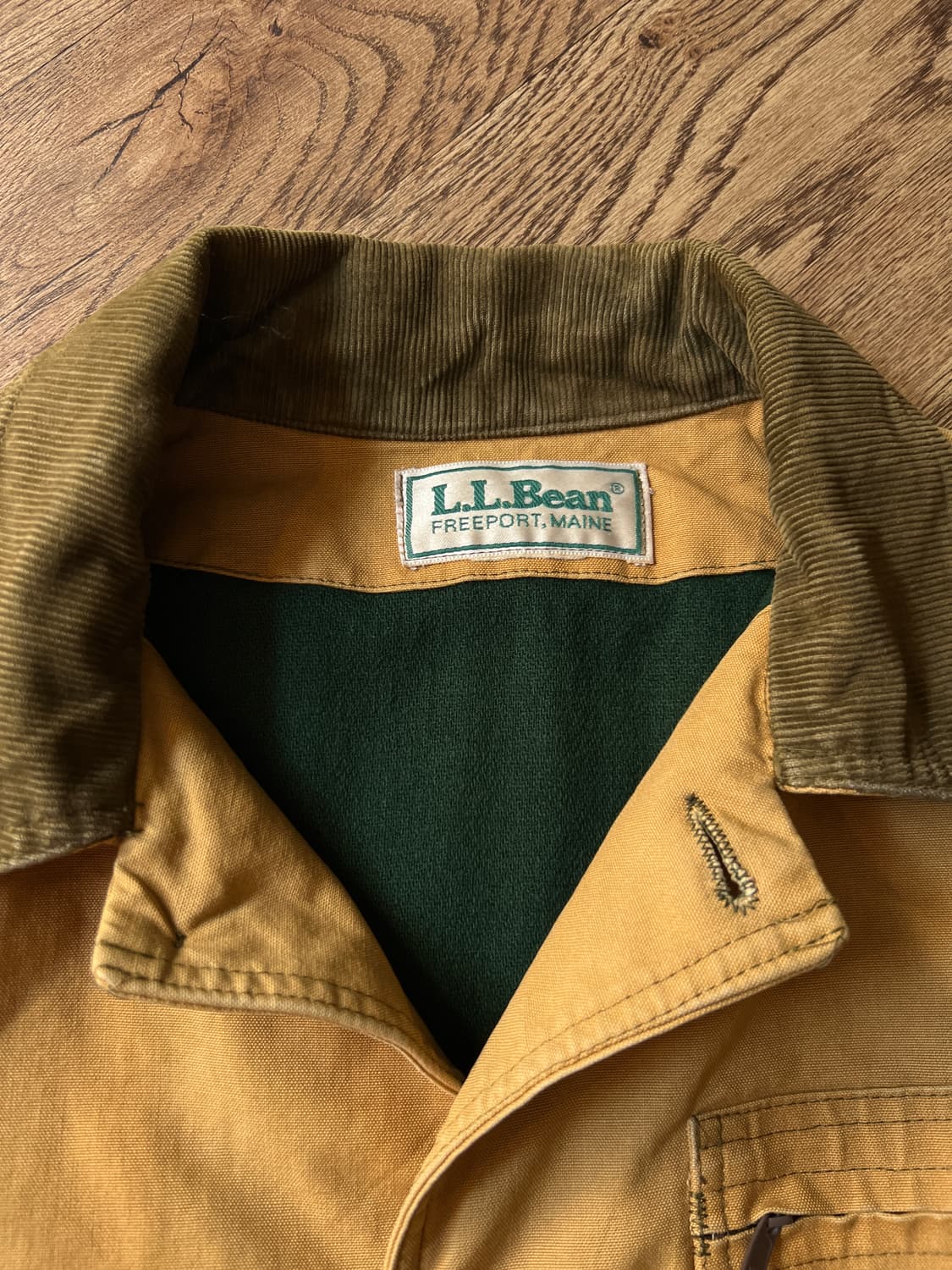 [L]70's 엘엘빈 Made in USA 빈티지 페이딩 헌팅 자켓 상품이미지2