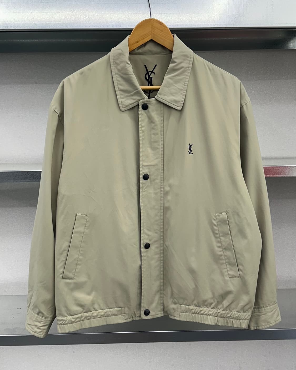 (100)90'S YSL 블루종-M2400 상품이미지1