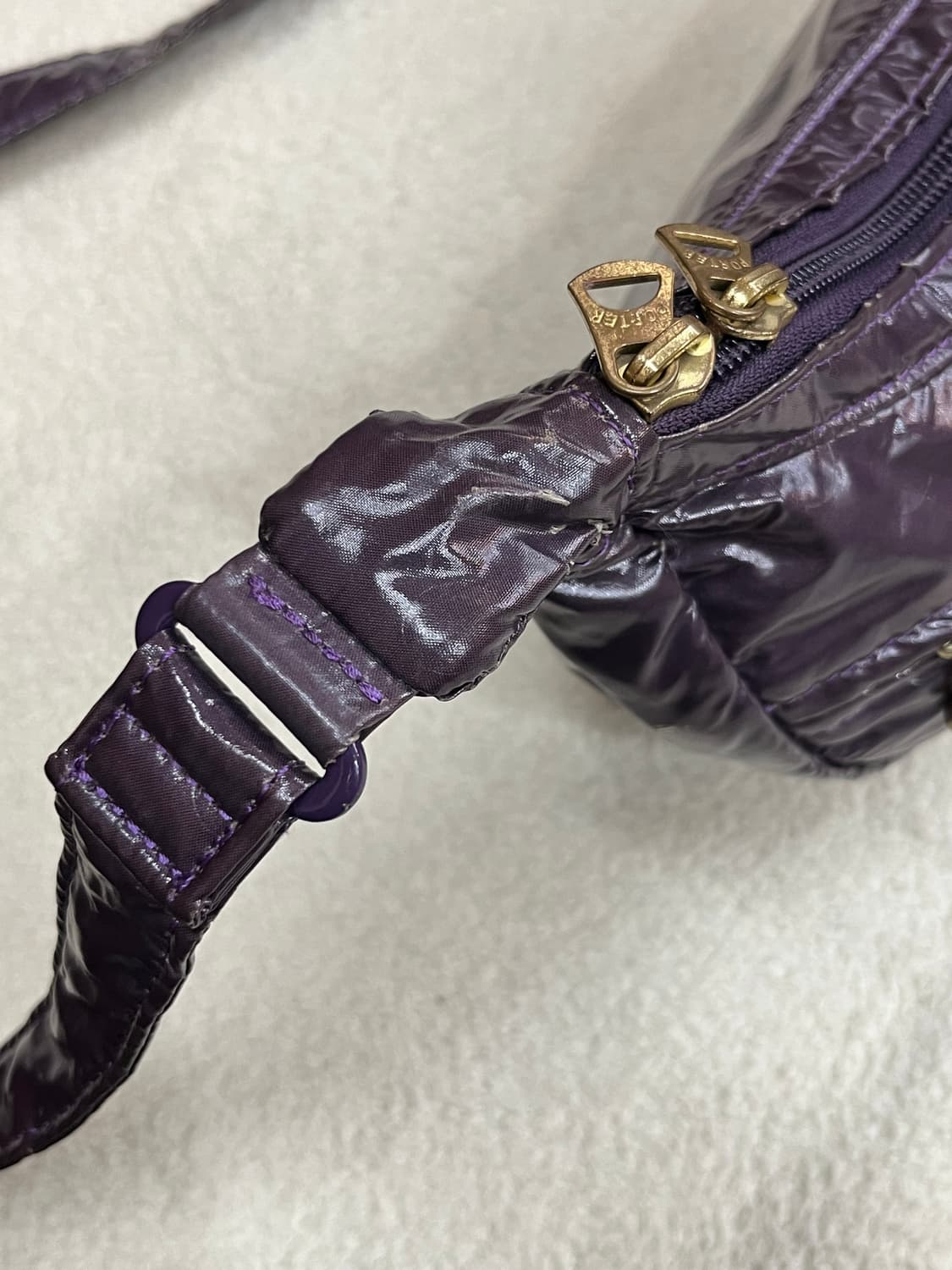 PORTER 포터 도트 호보백 퍼플 상품이미지10