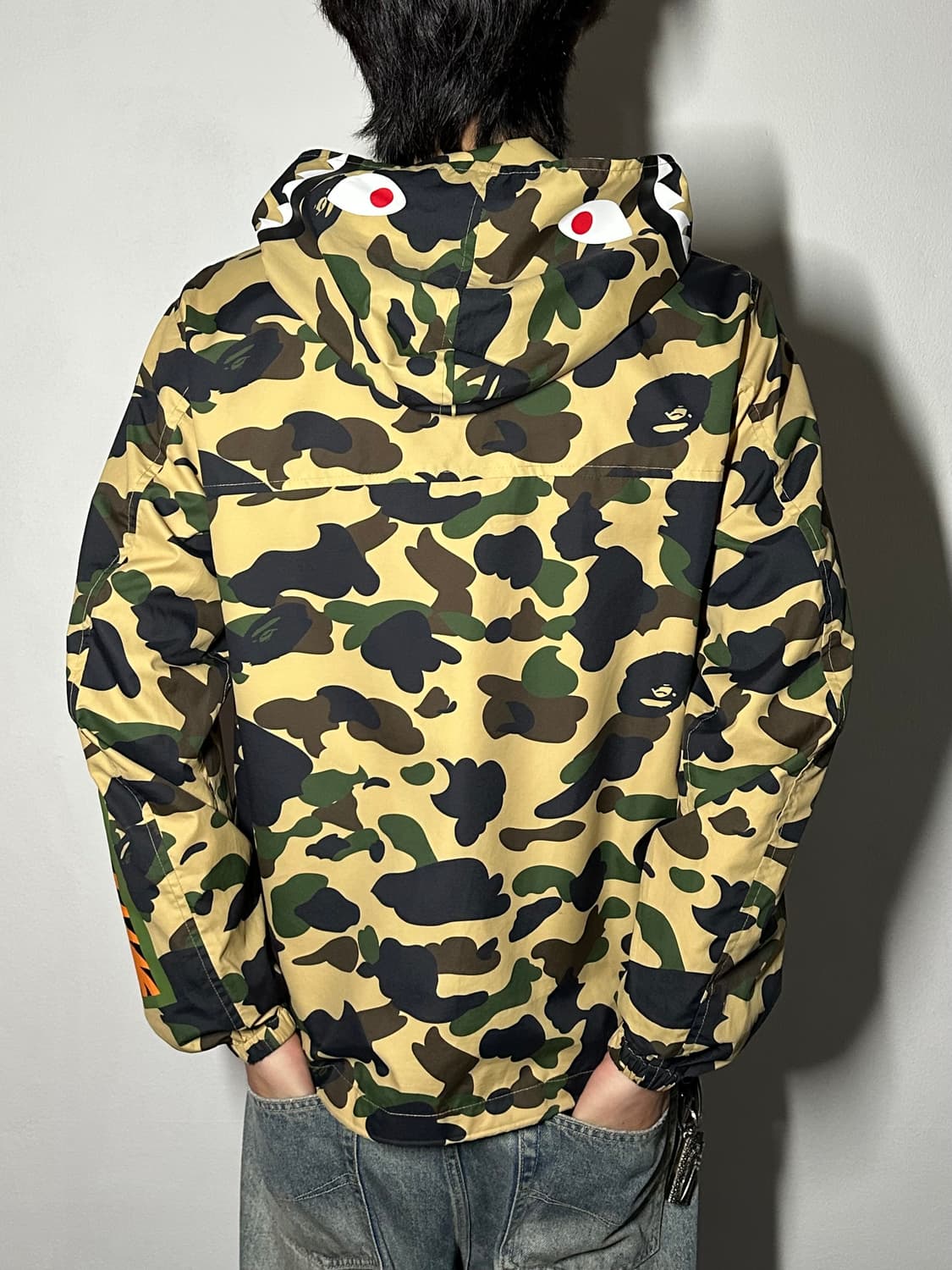 A BATHING APE Shark Camo Jacket 상품이미지3