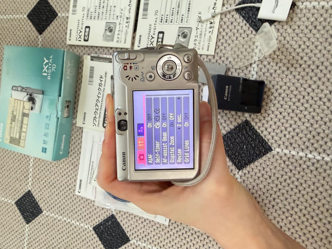 캐논 익시 ixy 70 (익서스 ixus 60) 풀박스 *상태 좋음 상품이미지8