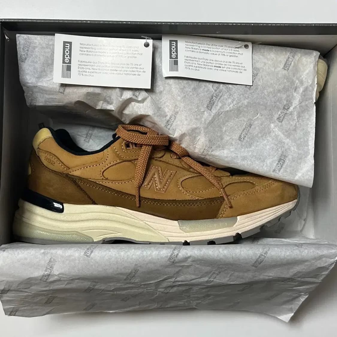 [260] 뉴발란스 992 Made in USA Brown M992LX 상품이미지6