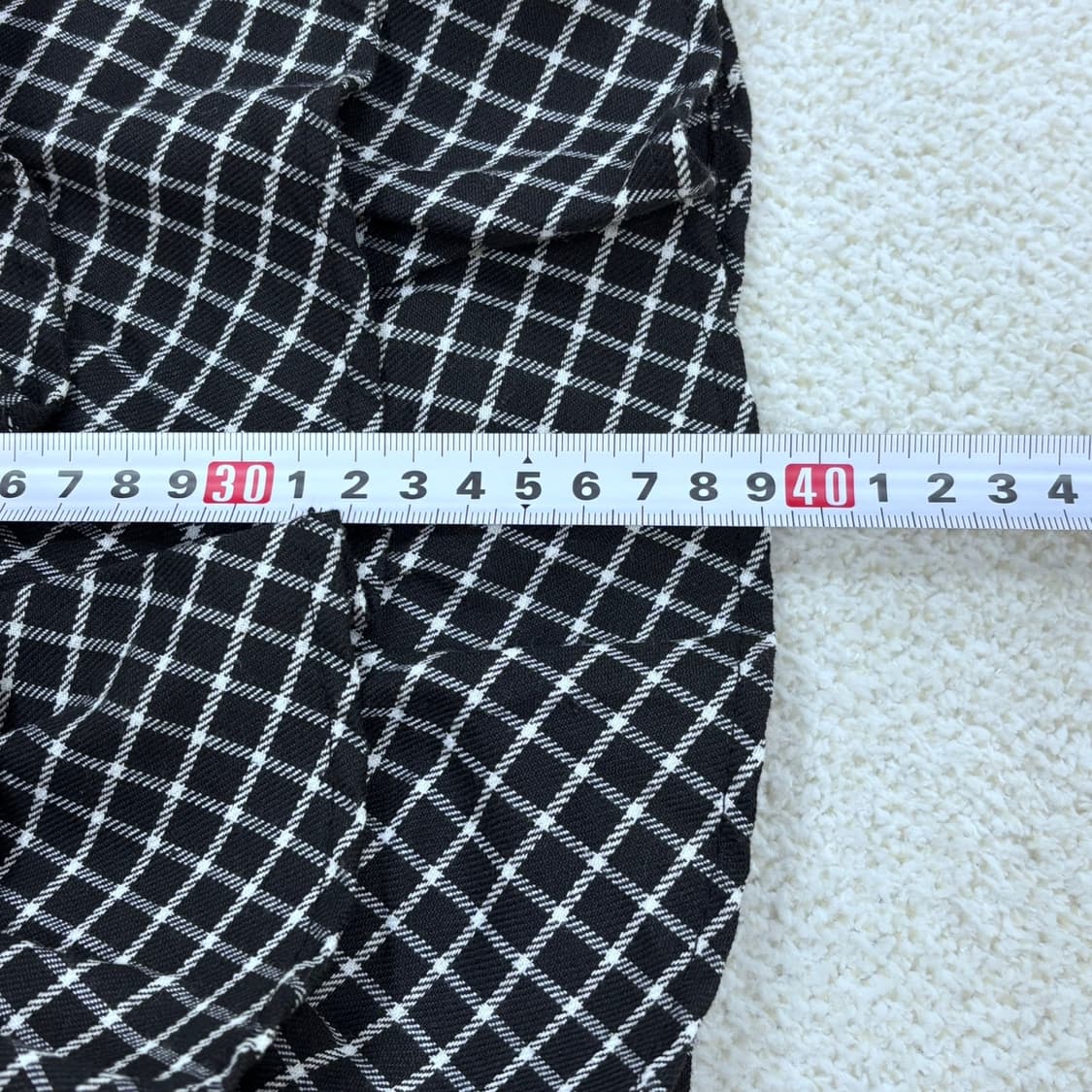 MED 파사디골프 체크 미니스커트 0316E 상품이미지5