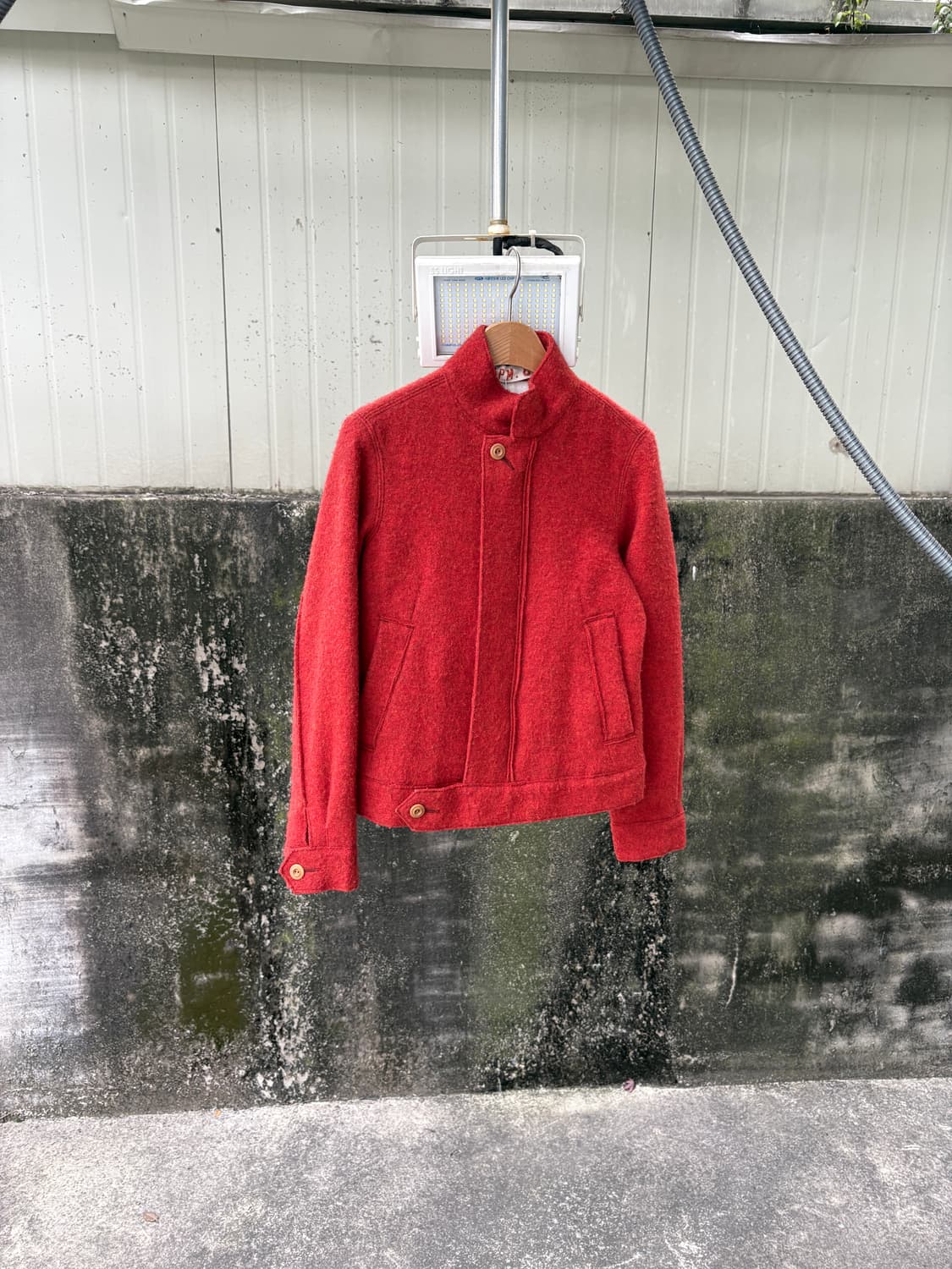 45RPM 울 스탠드 카라 자켓 상품이미지1