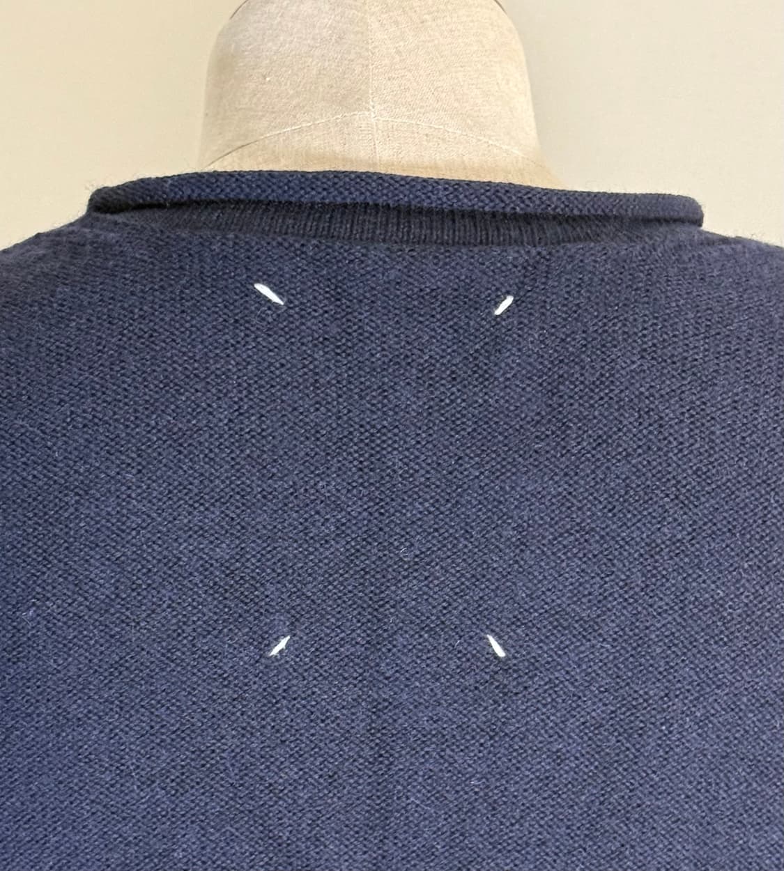 WTAPS AVANT 울 니트 02 네이비 / Made in Japan 상품이미지3