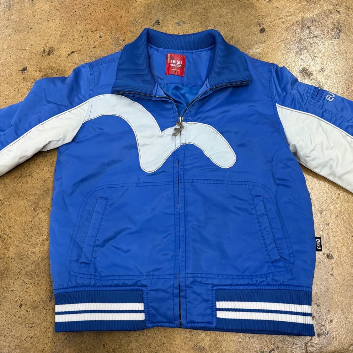 에비수 블루 자켓  상품이미지3