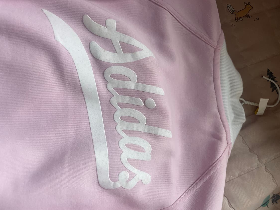 아디다스 핑크 딸기우유 🍓져지 바시티 상품이미지2