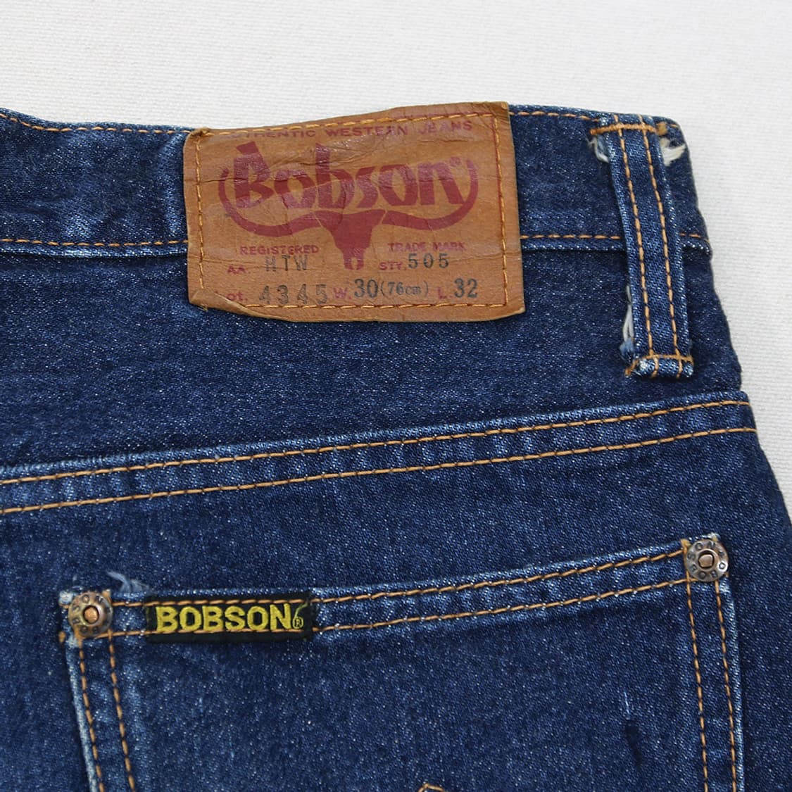 BOBSON 505 데님 팬츠 (여성용 27.5) 상품이미지9