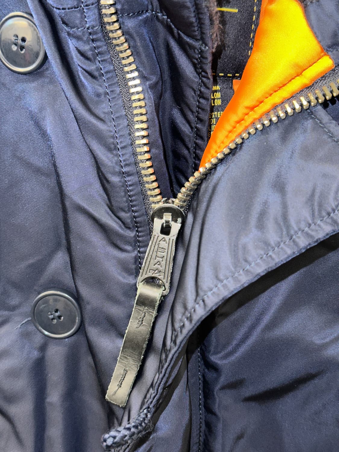 알파 n3b 네이비 패딩 상품이미지6