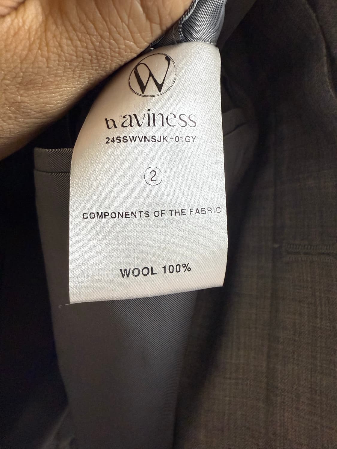 새상품)웨이비니스 터널링 블루종 그레이 2 상품이미지3