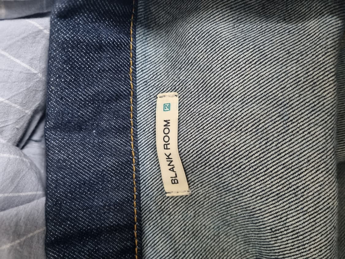 블랭크룸 c.l 데님 자켓 다크 블루 2사이즈 상품이미지4