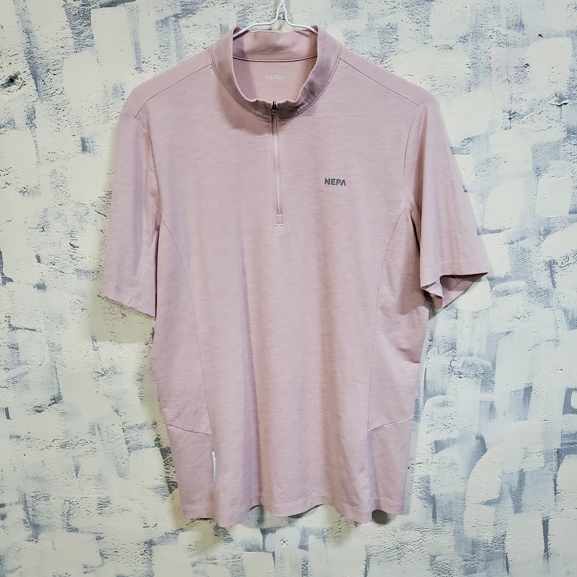 네파 기능성 반집업 반팔티  상품이미지1