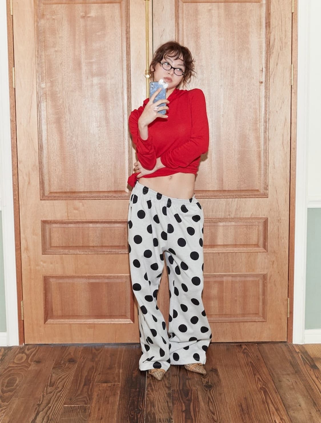 영마일웨어 볼드 도트 팬츠 상품이미지4