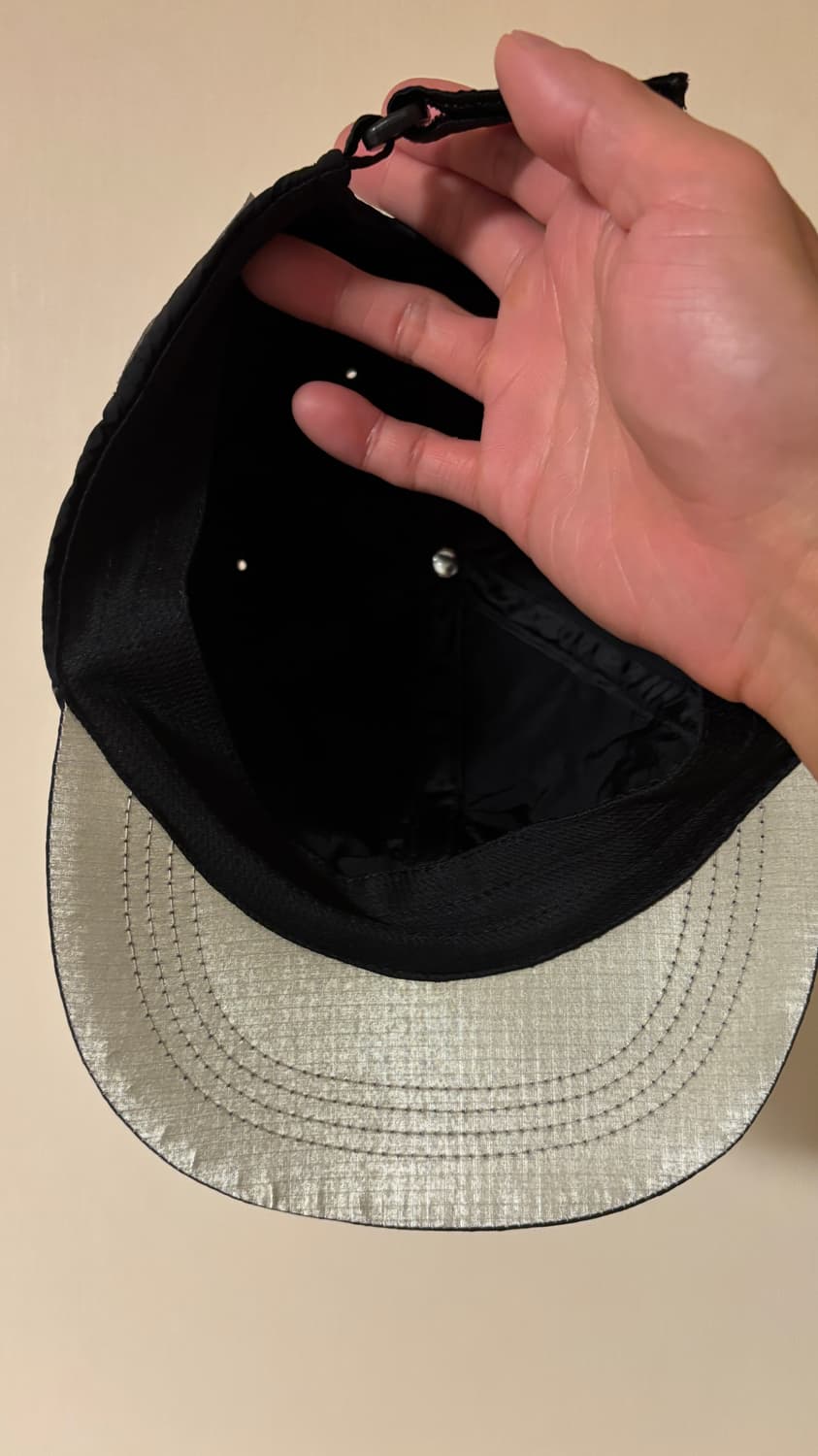 새티스파이 플라이트실크 러닝 캡 블랙 상품이미지3