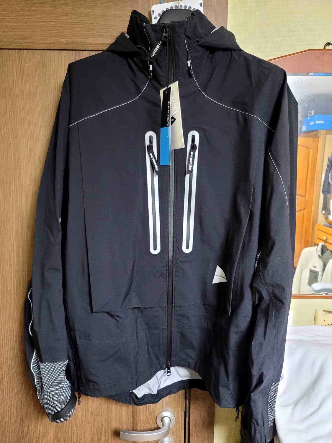 새상품 앤드원더 퍼텍스 쉴드 레인자켓 xxl 상품이미지1