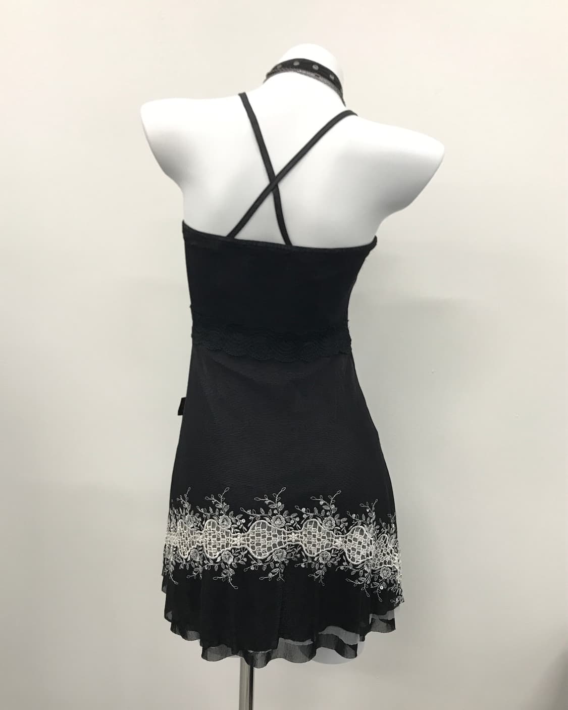 Ozz on Black lace detail mini onepiece 상품이미지2